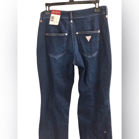 Guess Eco Faye Sailor Flared side button lefty indigo jeans
size 28x32 brand new - Picture 16 of 17